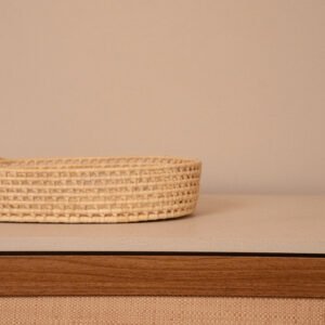 Bandeja em Palha Natural Oval