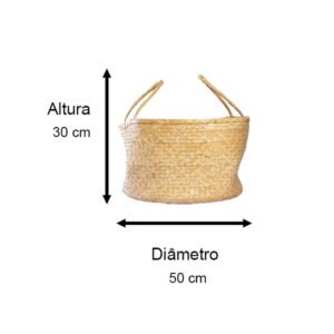 Cesto Palha de Carnaúba