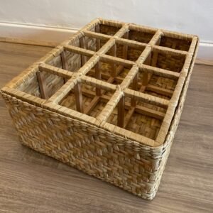 Sapateira de Palha Taboa 12 Divisórias