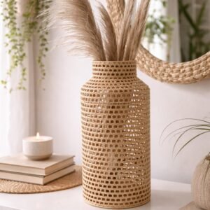 Jarro em Palha Natural 48x20