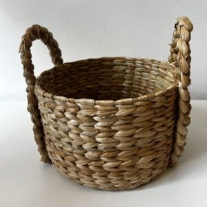 Cesto em Palha Natural Taboa 30x18