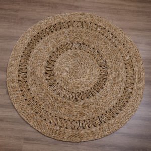Tapete Redondo em Palha Taboa 1,80 cm