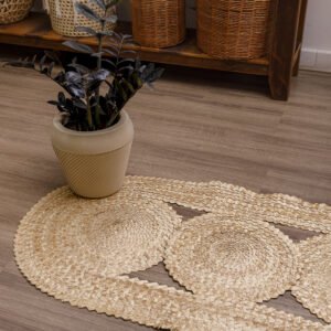 Tapete Passadeira em Palha Natural 1,20x0,50