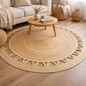 Tapete Em Palha Natural Rústico 1.20m