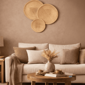 Kit Peneiras De Palha | Decoração Praia | Composição Parede